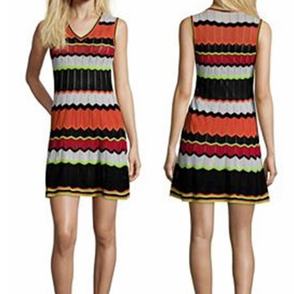 Missoni: Striped Sleeveless Dress